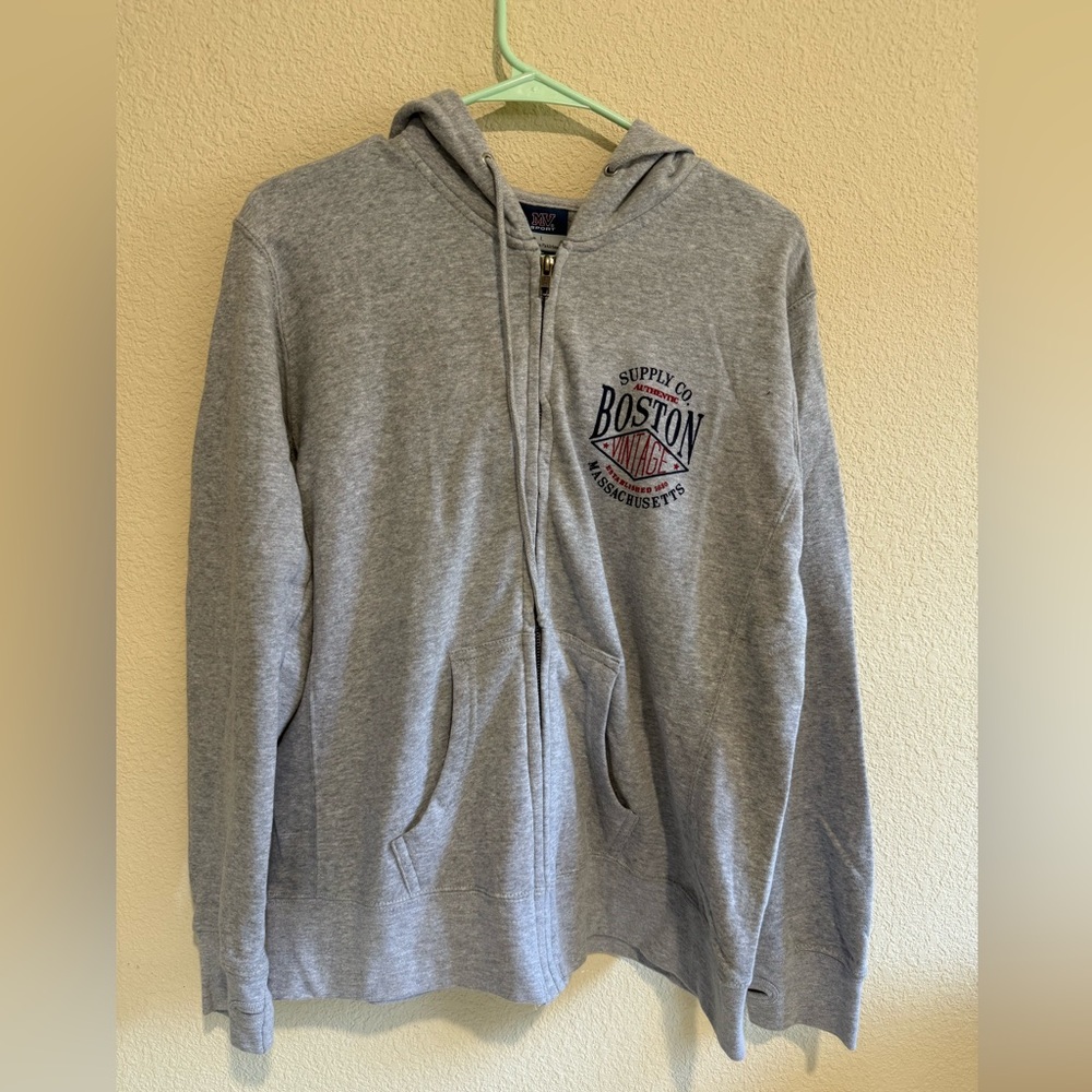 MV Sport Gray Boston Hoodie